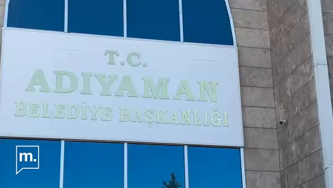 Adıyaman Belediye binasında arama gerçekleştirildi