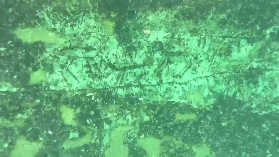 Adıyaman'da 12 bin yıllık kaya resimleri su altında görüntülendi