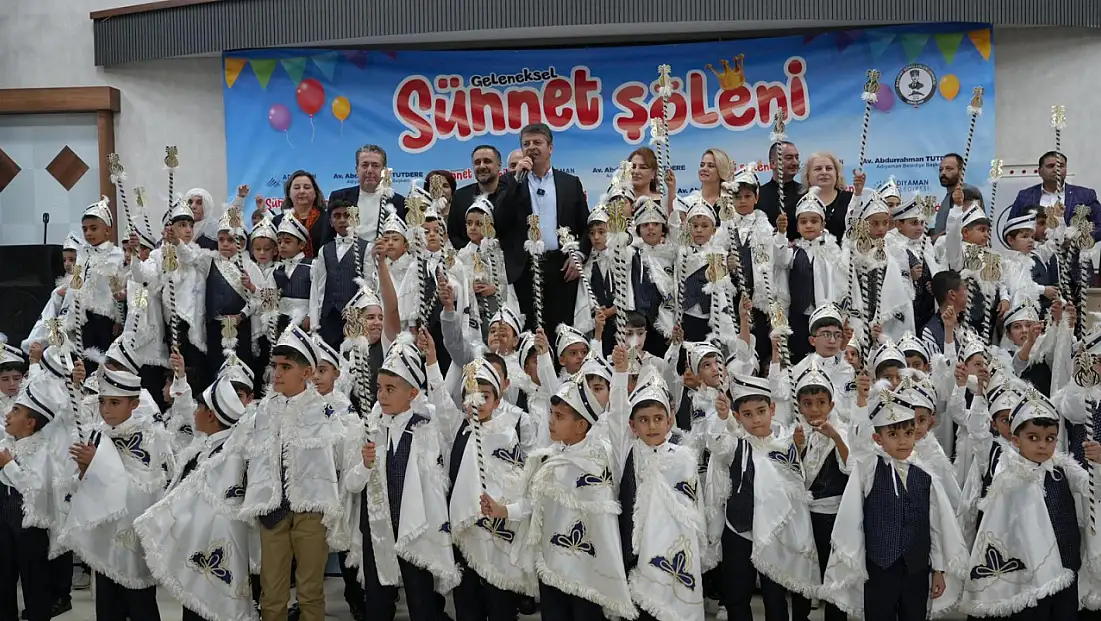 Adıyaman’da geleneksel sünnet şöleni coşkusu yaşandı