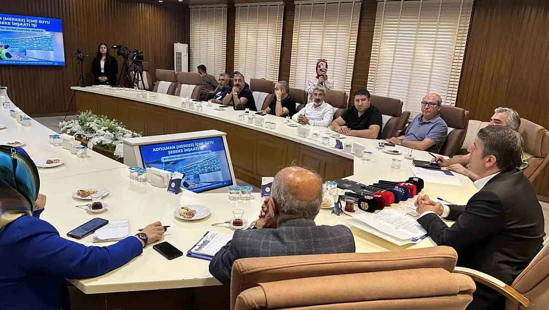 Adıyaman Kasım ayında yeni su şebekesine kavuşuyor