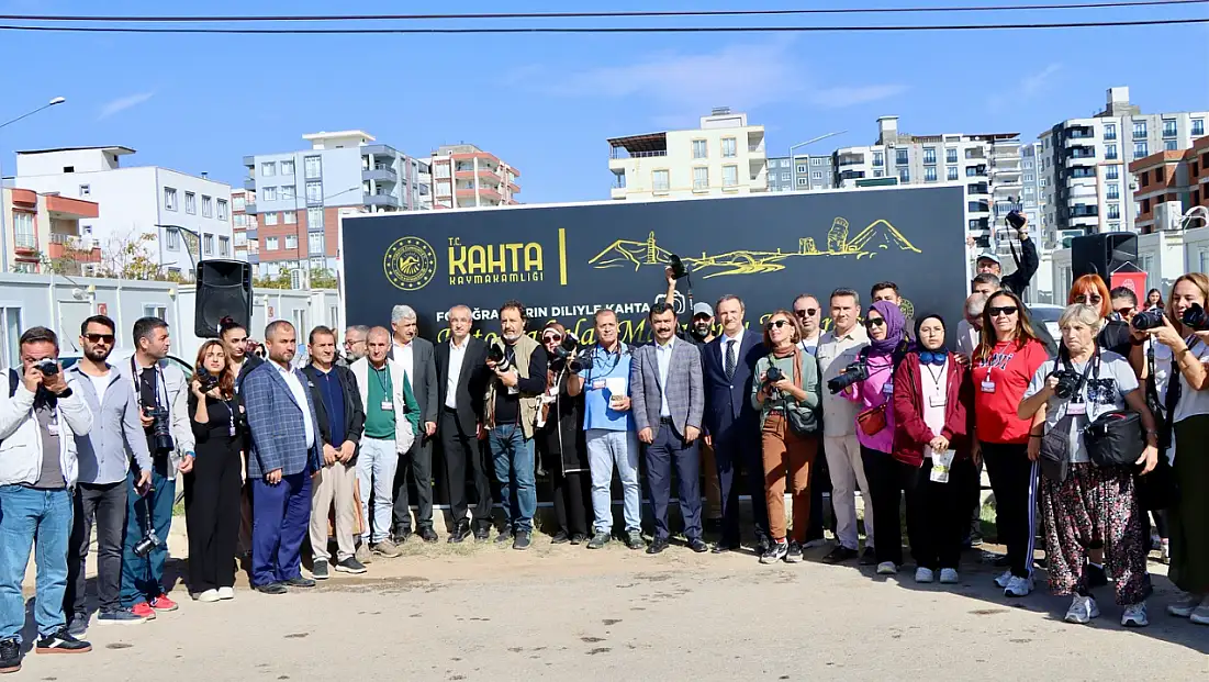 Fotoğrafların Diliyle Kahta Fotoğrafçılar Maratonu Lansmanı yapıldı