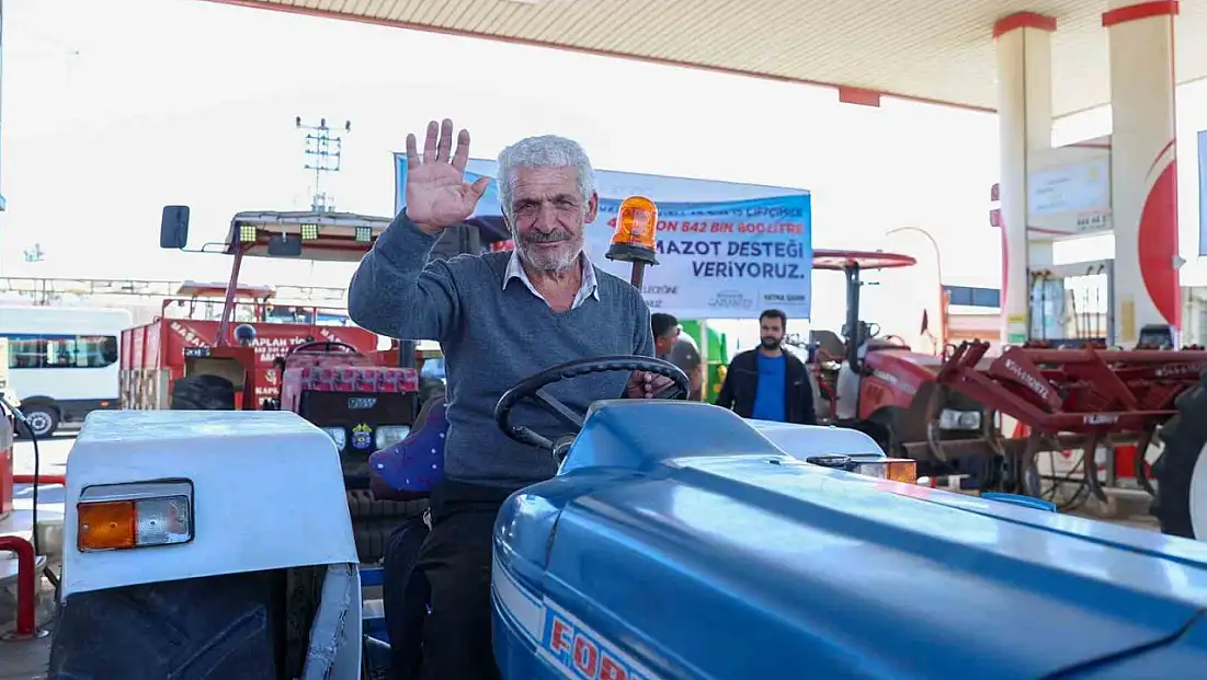 Gaziantep Büyükşehir’den çiftçiye 18 milyon 392 bin 300 litre mazot desteği