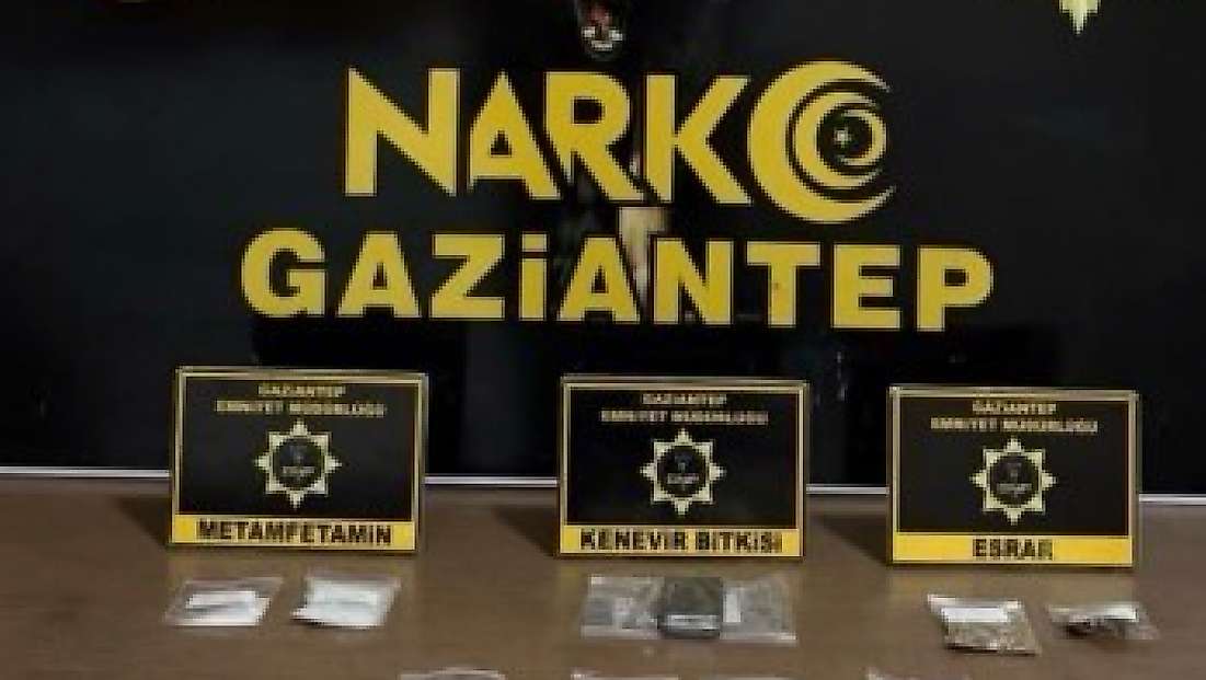 Gaziantep'te narkotik operasyonlarında 48 şahıs tutuklandı
