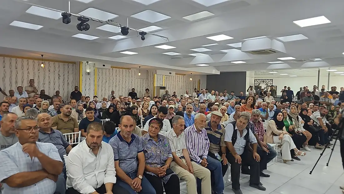 Gölbaşı'nda Halk toplantısında halk ayağa kaktı: Mağduriyetimiz giderilsin