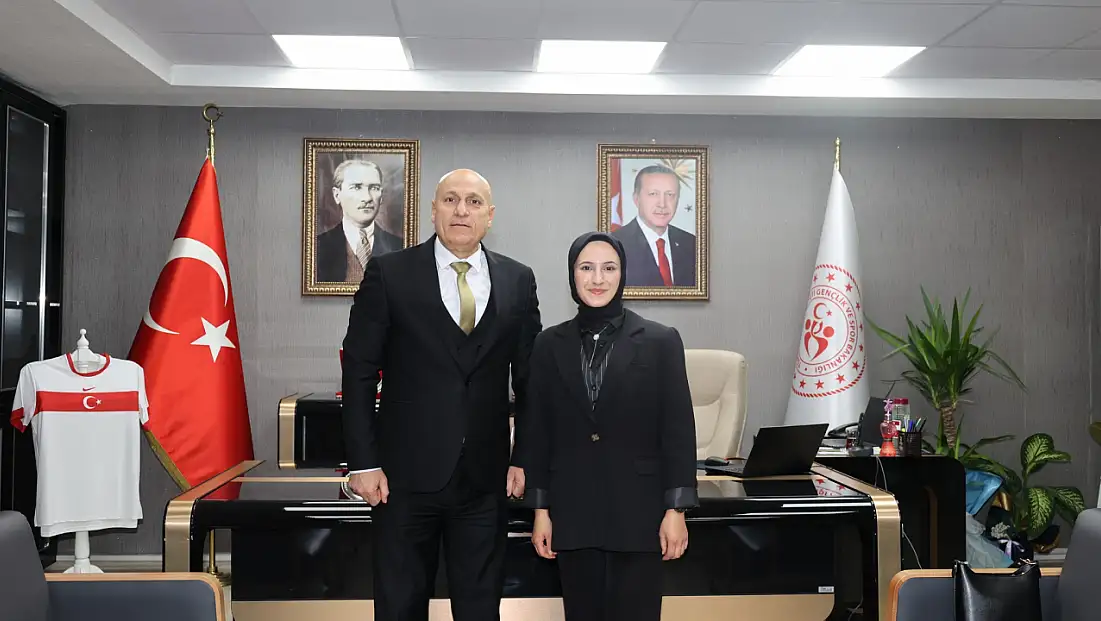 İl Müdürü Elüstü Melisa Karakaş’ı makamında ağırladı