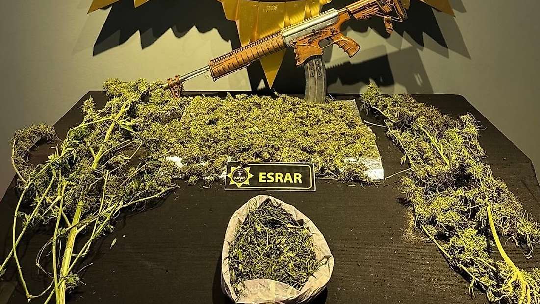 Malatya’da 2 kilo esrar ele geçirildi