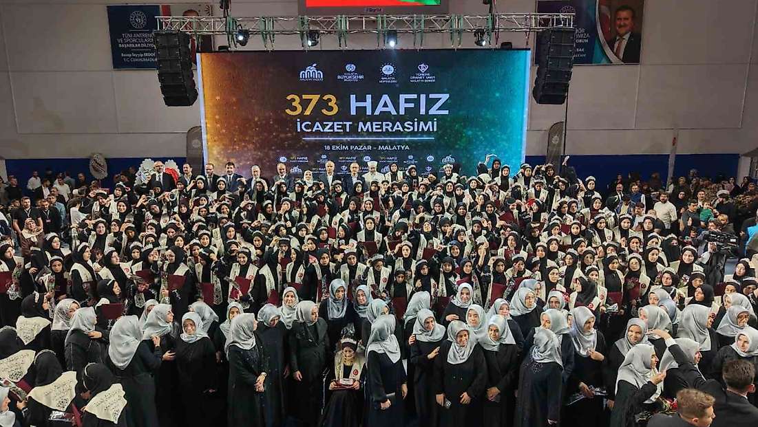 Malatya’da 373 hafız icazet aldı
