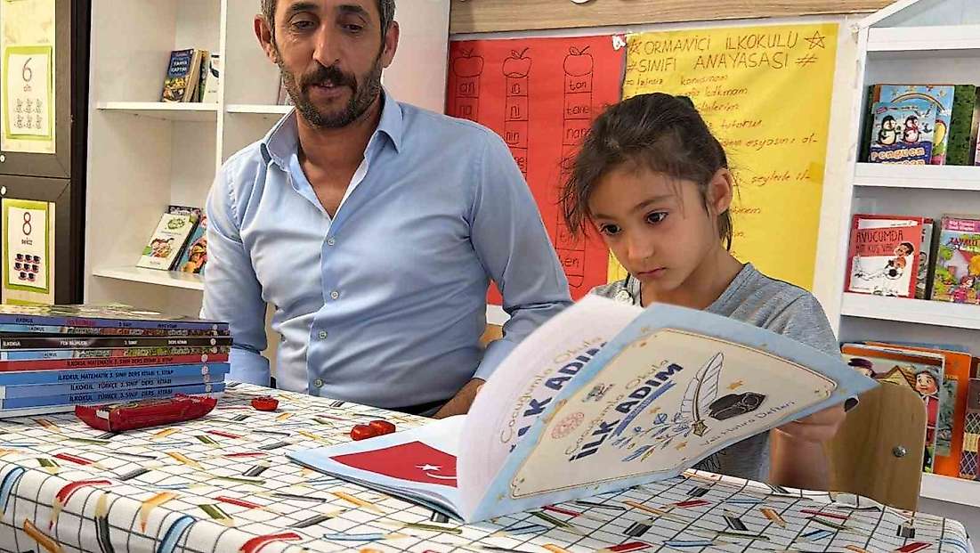 Ormaniçi İlkokulu'nda ilk ders zili Meryem için çaldı