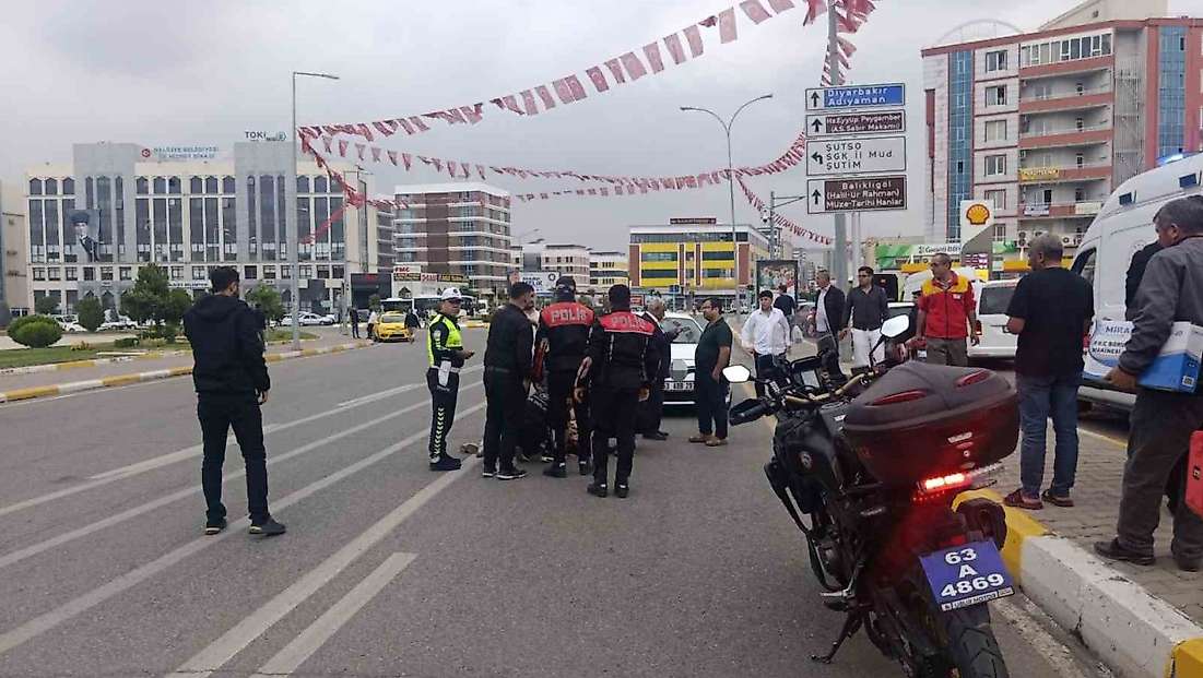 Otomobilin çarptığı 16 yaşındaki çocuk yaralandı