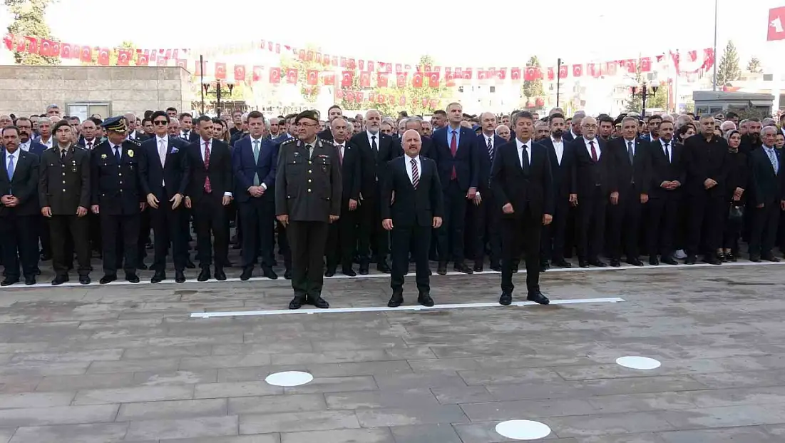 Şanlıurfa ve Adıyaman'da 10 Kasım Atatürk'ü Anma Günü etkinliği