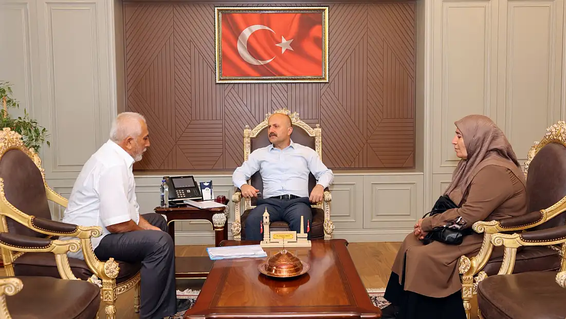 Vali Varol, vatandaşlarla bir araya geldi
