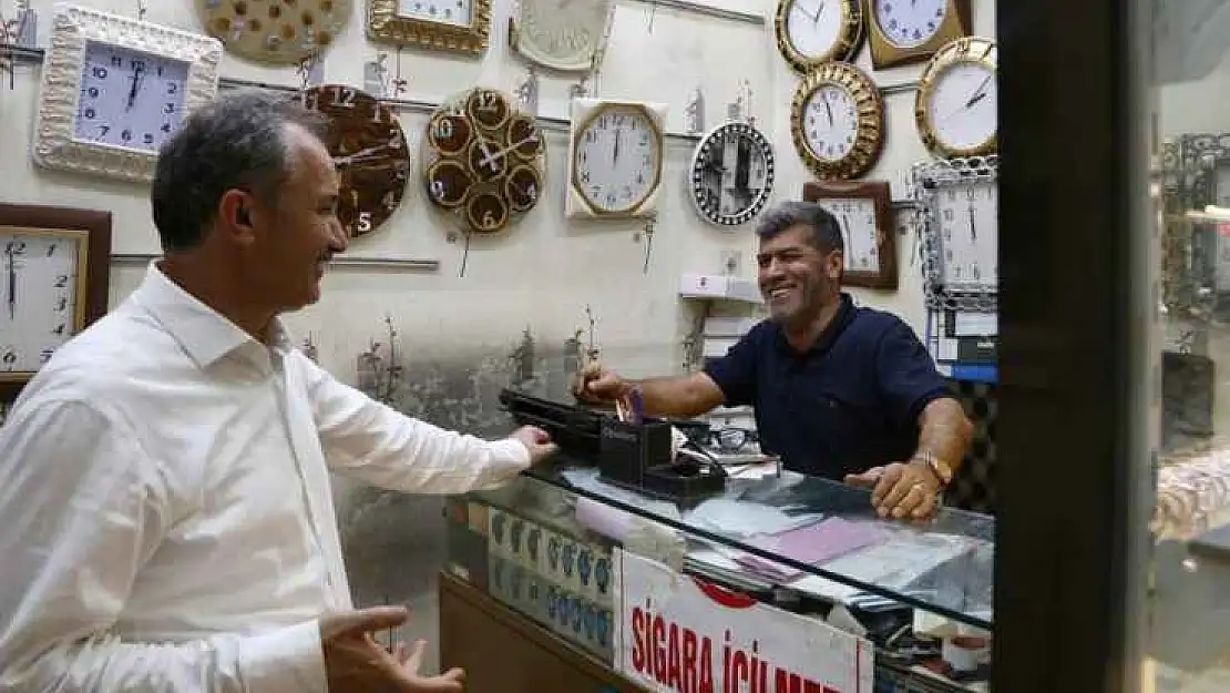 Belediye Başkanı'nın Esnaf Ziyaretleri Devam Ediyor