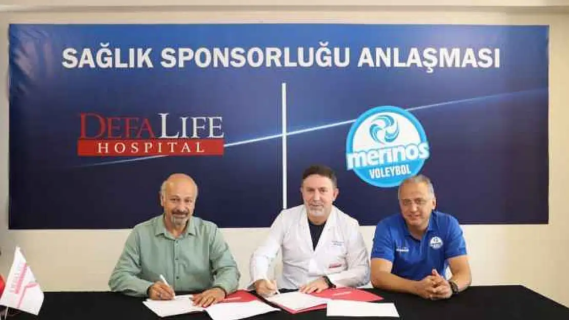 Merinos Voleybol Takımının Sağlığı Defa Life Hastanesine Emanet