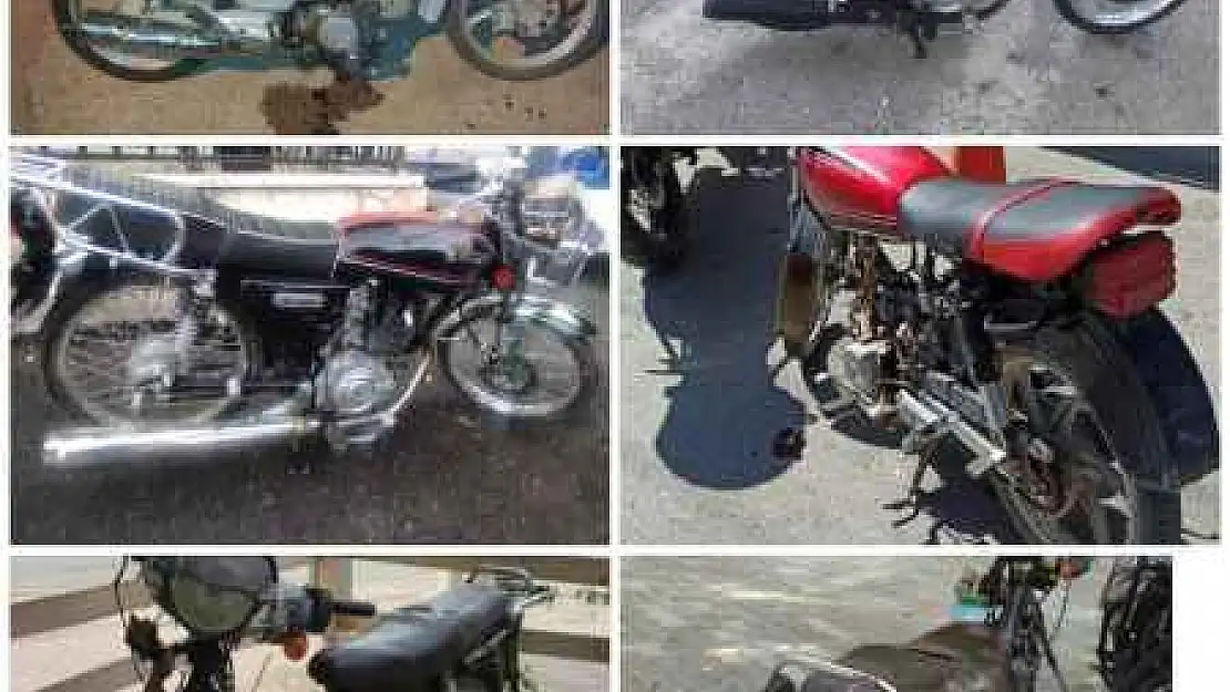 4 Adet Çalıntı Motosiklet Yakalandı