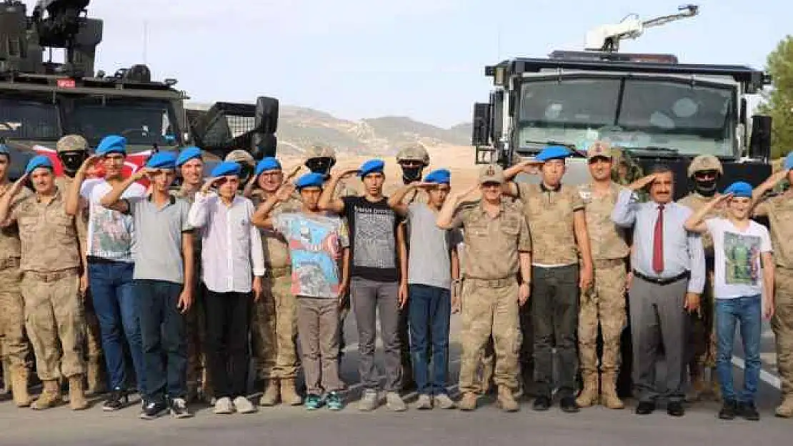Özel Çocuklardan Jandarmaya Ziyaret