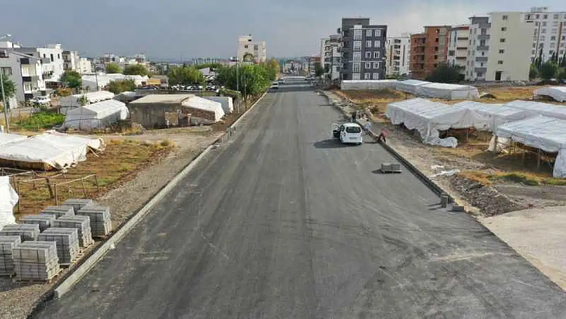 Karapınar Mahallesi'nde Yol Düzenleniyor