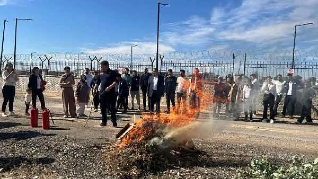 112 Personeline Yangın ve Afet Eğitimi