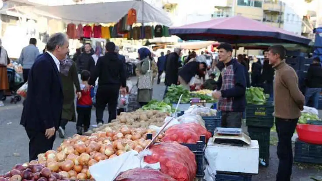 Başkan Kılınç, Pazar Esnafını Ziyaret Etti