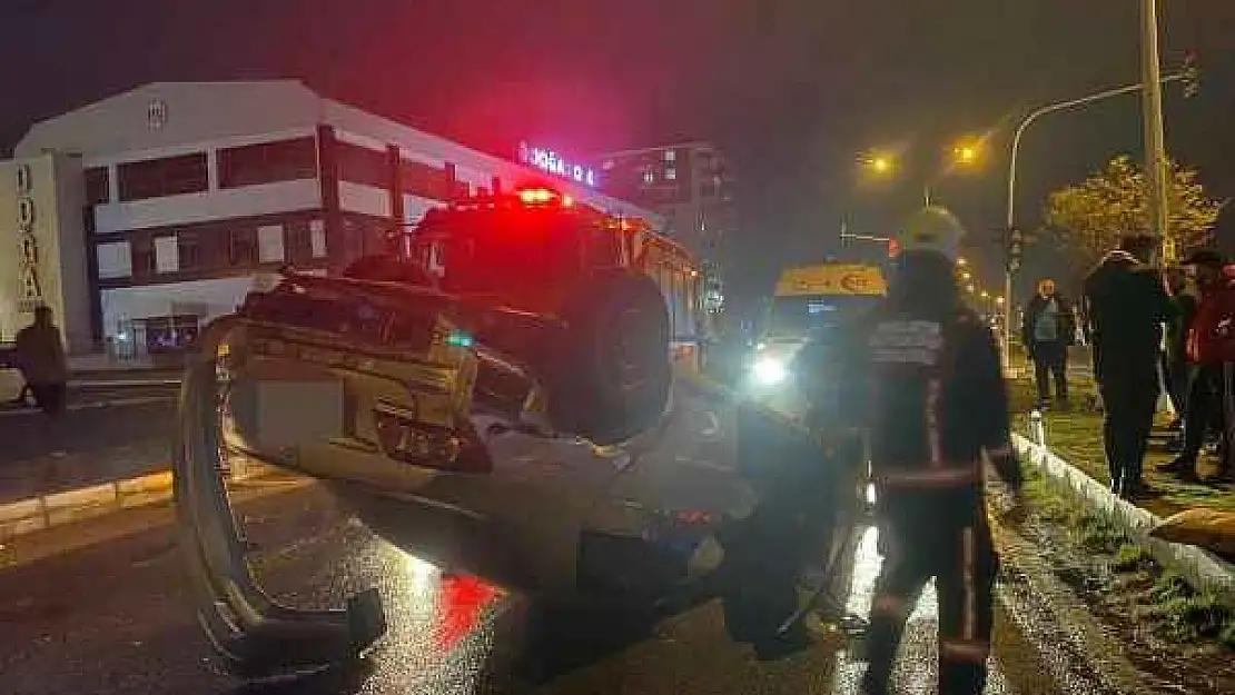 Malatya'da trafik kazası: 3 yaralı