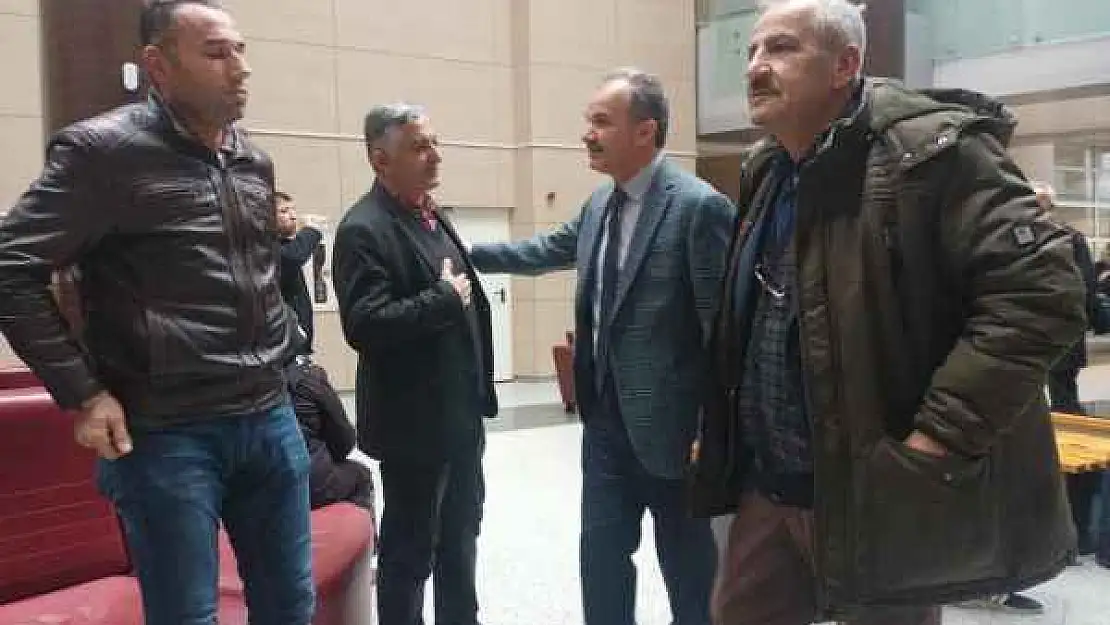 Başkan Kılınç, Hasta ve hasta yakınlarını yalnız bırakmıyor