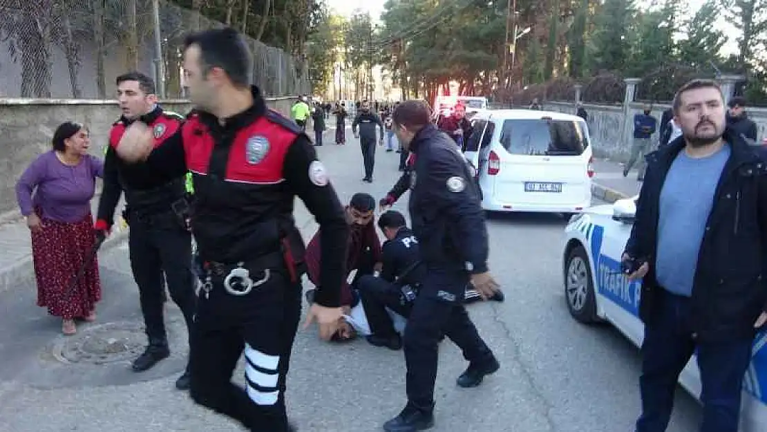 Adıyaman'da iki grup arasında kavga: 10 gözaltı, 3 yaralı - Videolu Haber