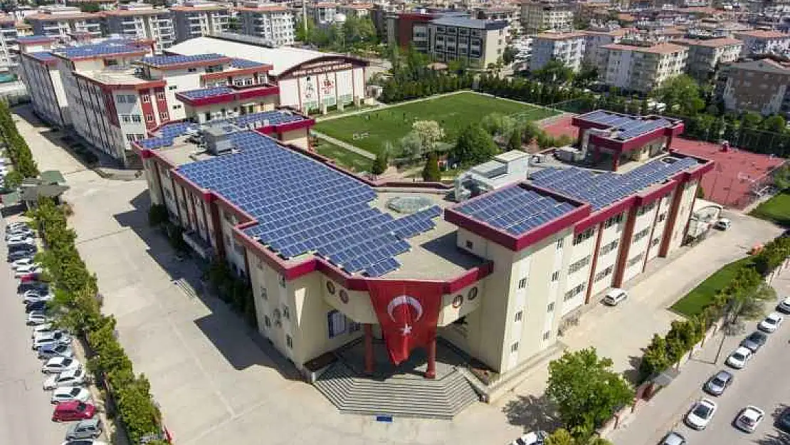 SANKO Okulları elektrik ihtiyacını 'Güneş'ten karşılıyor