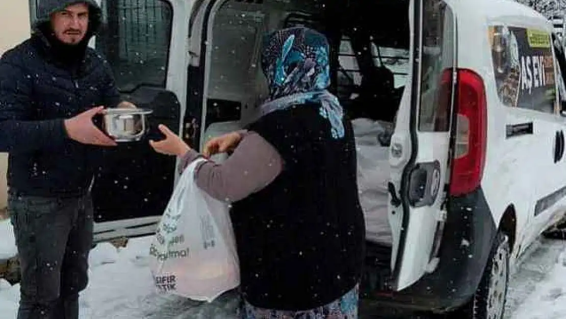 Soğuk Kış Gününde De Aş Evi sofraları Dolduruyor