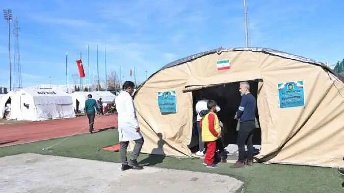 Suudilerden depremzedelere uydudan sağlık hizmeti