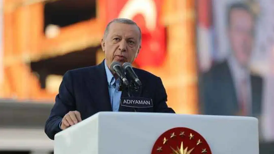 Cumhurbaşkanı Erdoğan, Adıyaman Yeni Afet Konutları Temel Atma Töreni'ne Katıldı