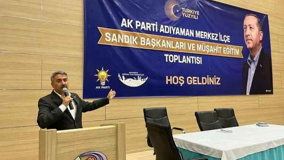 AK Partili Alkayış: Adıyaman'dan Rekor Bekliyoruz