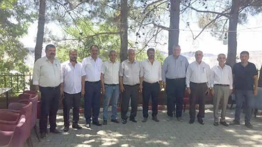Ziraat Odası Başkanları Tut İlçesinde Toplandı