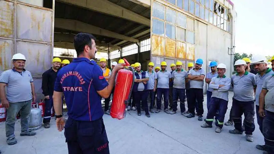 Büyükşehir İtfaiyesi'nden Yangına Müdahale Eğitimi