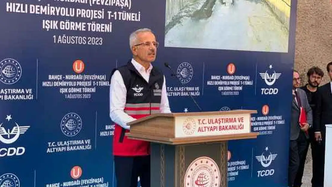 Bakan Uraloğlu: 'Hızlı tren projesiyle yıllık 2 milyar TL tasarruf sağlayacağız'