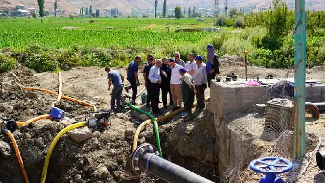 Havşeri İçme Suyu Hattı'nda bakım onarım çalışması sürüyor