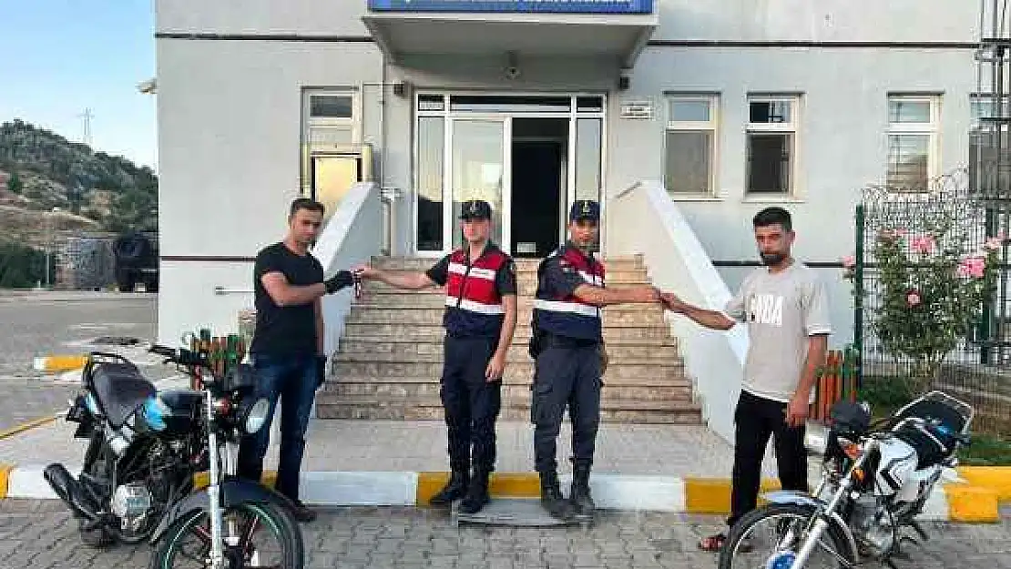 Adıyaman'da Çalınan Motosikletler Malatya'da Bulundu