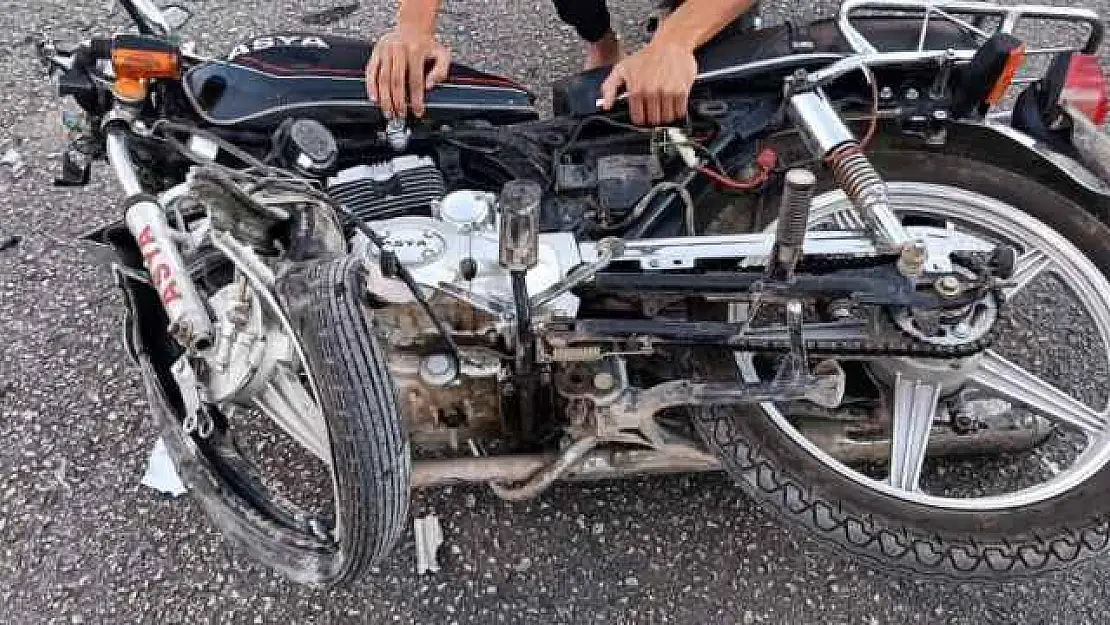 Gaziantep'te motosiklet kazası: 1 ölü, 1 ağır yaralı