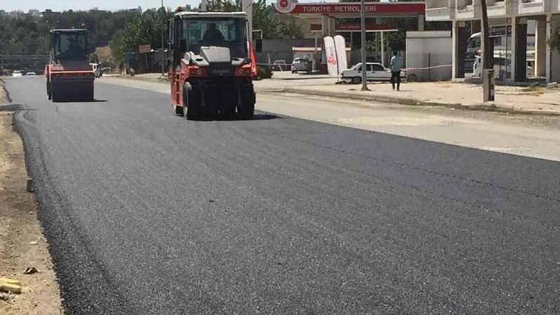 Adıyaman'da Asfaltlama Çalışmaları Hızla Devam Ediyor