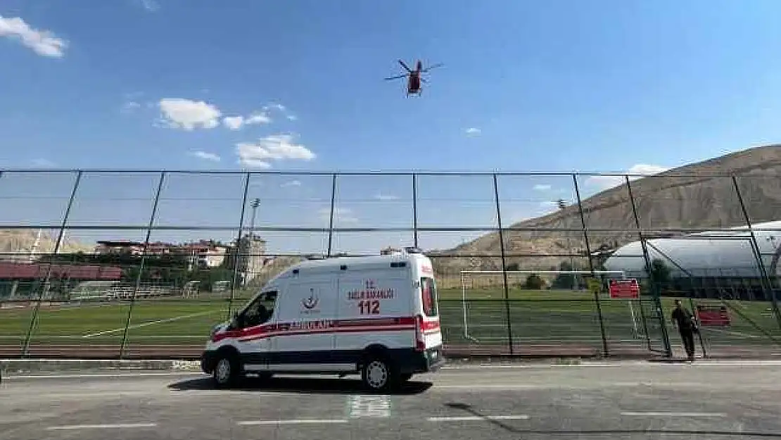 Hava Ambulansı İki Kalp Hastası İçin Havalandı