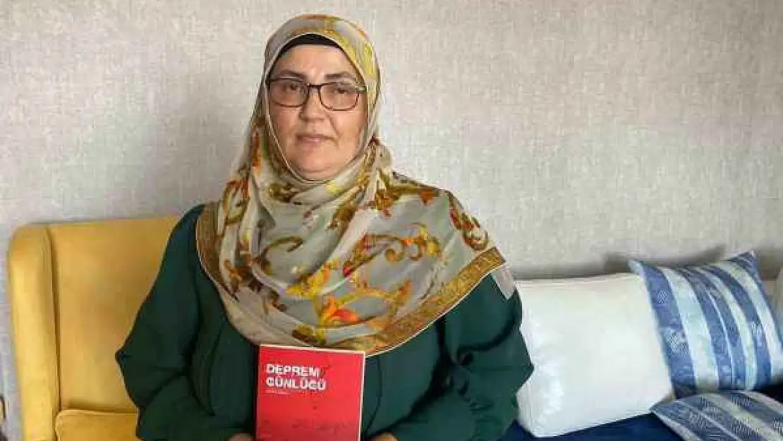 Depremzede Anne Depremde Yaşadıklarını Kitap Haline Getirdi