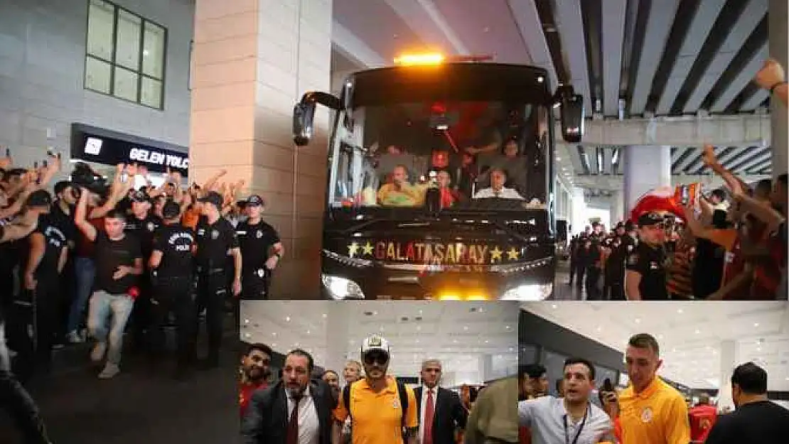 Galatasaray Takımı Gaziantep'te