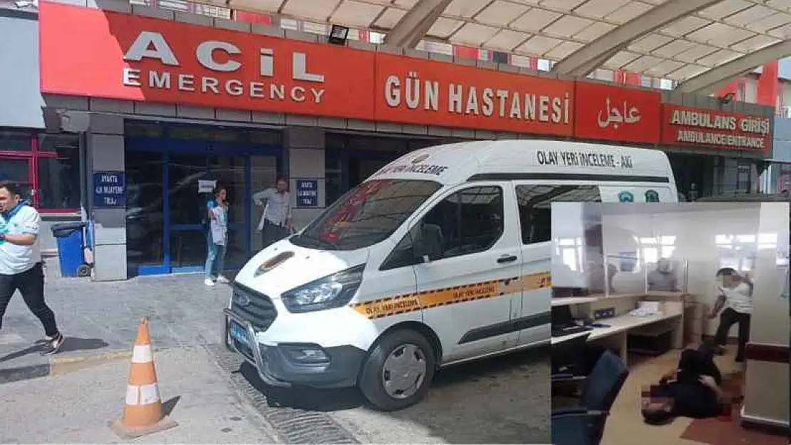 Hastanede Sağlık Teknikerine Bıçaklı Saldırı