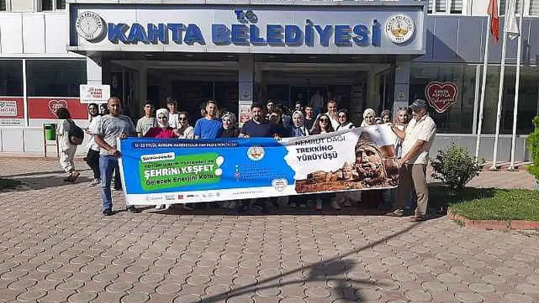 Kahta Belediyesi'nden doğa ve tarih yürüyüşü