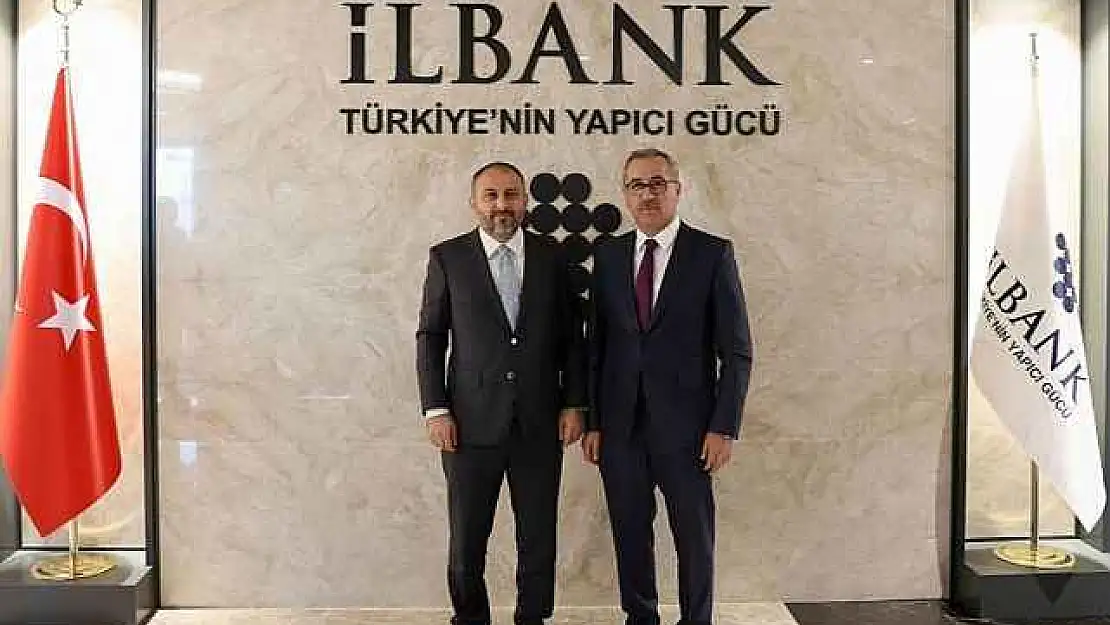 Başkan Güngör, İlbank Genel Müdürü Türk ile Bir Araya Geldi