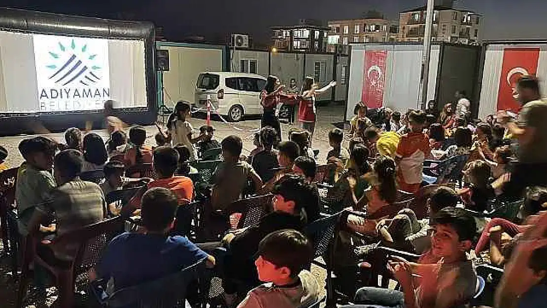 Konteyner Kentlerde Sinema Etkinliği Devam Ediyor