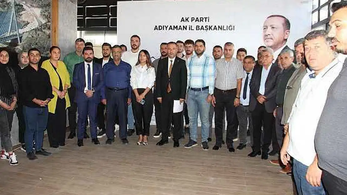 AK Parti Adıyaman İl Teşkilatından İsrail Saldırılarına Tepki