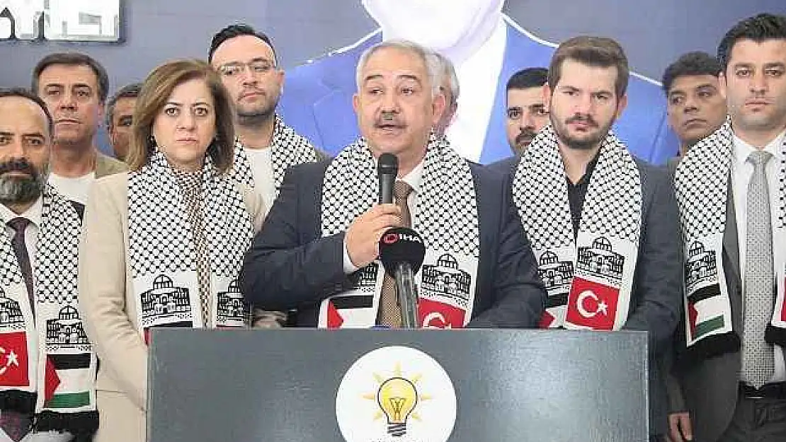 AK Parti Gaziantep İl Başkanlığından İsrail Saldırılarına Tepki