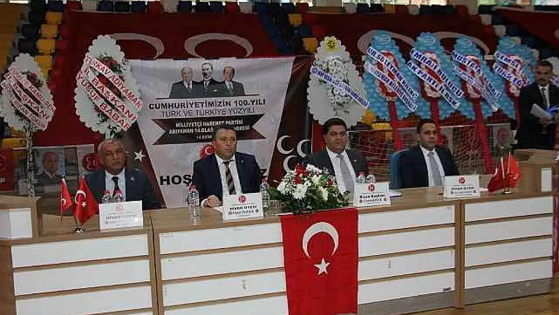 MHP Adıyaman İl Başkanlığı Kongresi gerçekleştirildi