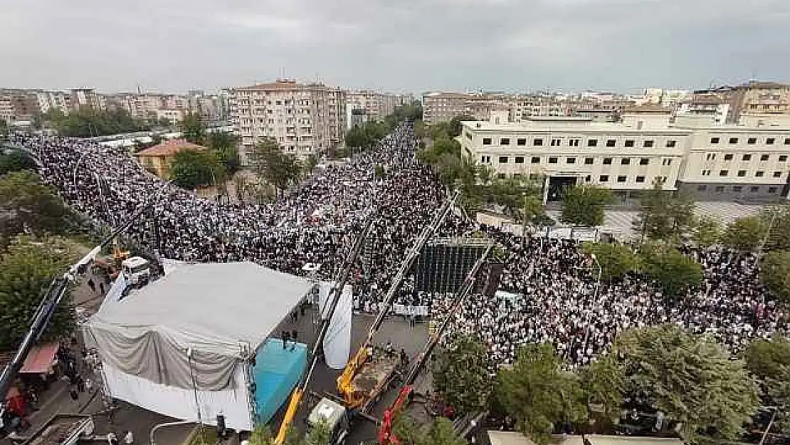 Diyarbakır'da Filistin İçin Destek Mitingi Düzenlendi