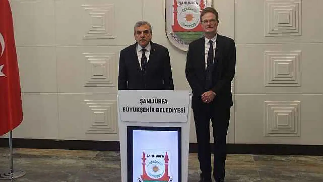 AB Türkiye Delegasyonu Başkanı Büyükelçi Nikolaus Meyer-Landrut Şanlıurfa'da