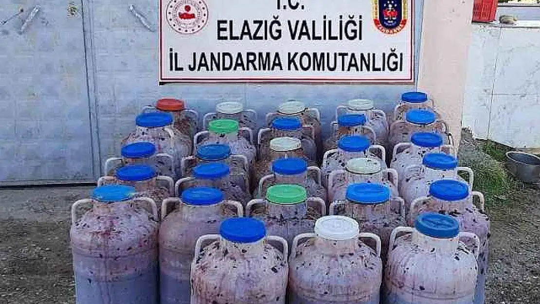 2 Ton 85 Litre Kaçak Şarap Ele Geçirildi